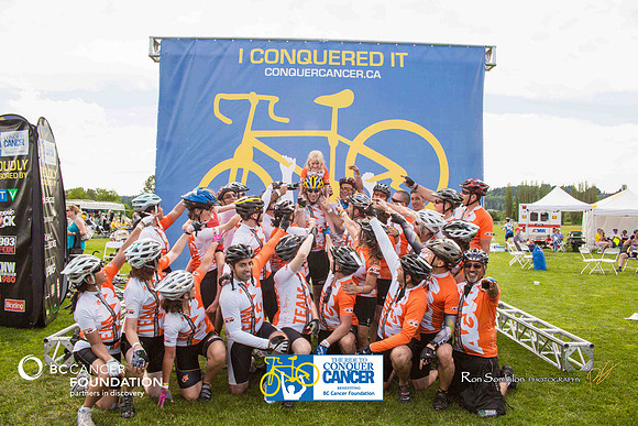 Team A and W –2013 RIDE TO CONQUER CANCER –BC CANCER FOUNDATION – Ron Sombilon Photography_-34-WEB