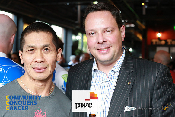 TEAM PWC  -2013 Ride 2 Conquer Cancer Multi Team Fundraiser  at Ceilis Irish Pub - Photos by Ron Sombilon-51