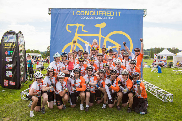 Team A and W –2013 RIDE TO CONQUER CANCER –BC CANCER FOUNDATION – Ron Sombilon Photography_-32