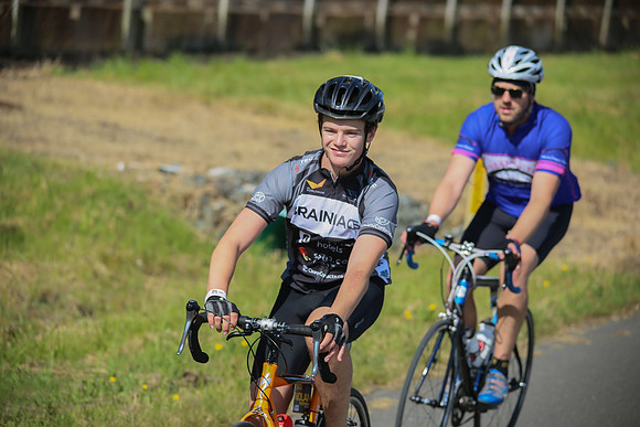 BRAINIACS  - Team en route –2013 RIDE TO CONQUER CANCER –BCCF – Ron Sombilon Photography-134