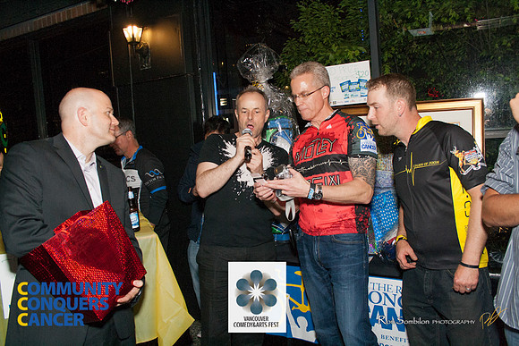 TEAM COMEDYFEST -2013 Ride 2 Conquer Cancer Multi Team Fundraiser  at Ceilis Irish Pub - Photos by Ron Sombilon-145