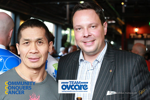 TEAM OVCARE -2013 Ride 2 Conquer Cancer Multi Team Fundraiser  at Ceilis Irish Pub - Photos by Ron Sombilon-51