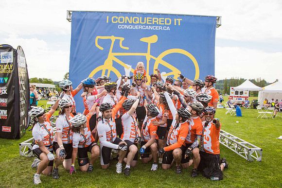 Team A and W - 2013 RIDE TO CONQUER CANCER –BC CANCER FOUNDATION – Ron Sombilon Photography_-35
