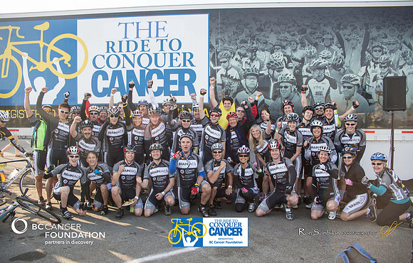 BRAINIACS  - Team en route –2013 RIDE TO CONQUER CANCER –BCCF – Ron Sombilon Photography-291-