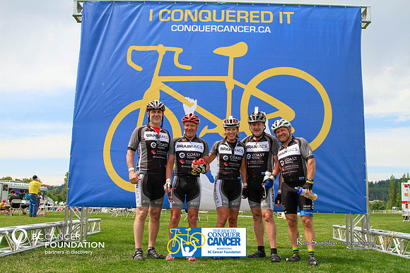 BRAINIACS  - Hero Backdrop –2013 RIDE TO CONQUER CANCER –BCCF – Ron Sombilon Photography-