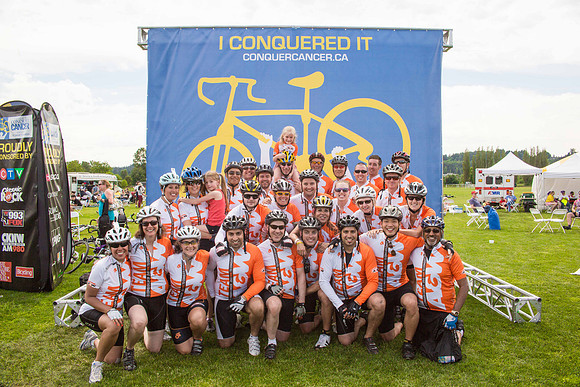 Team A and W - 2013 RIDE TO CONQUER CANCER –BC CANCER FOUNDATION – Ron Sombilon Photography_-27