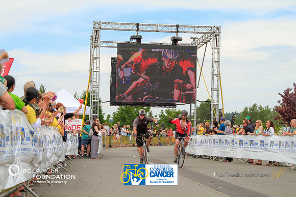 Riders for Ryders 33 - Finish  -2013 RIDE TO CONQUER CANCER –BC CANCER FOUNDATION – Ron Sombilon Photography_-19-