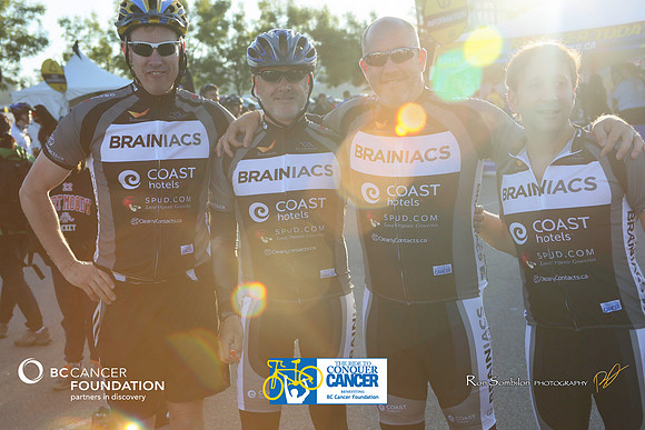 BRAINIACS  - Team en route –2013 RIDE TO CONQUER CANCER –BCCF – Ron Sombilon Photography-284-
