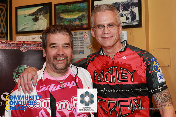 TEAM COMEDYFEST -2013 Ride 2 Conquer Cancer Multi Team Fundraiser  at Ceilis Irish Pub - Photos by Ron Sombilon