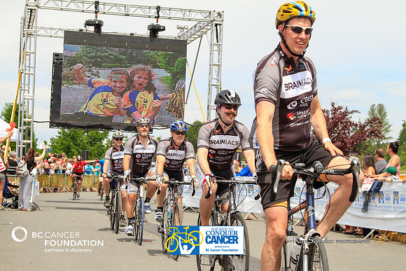 BRAINIACS - Finish Line –2013 RIDE TO CONQUER CANCER –BCCF – Ron Sombilon Photography-54-WEB