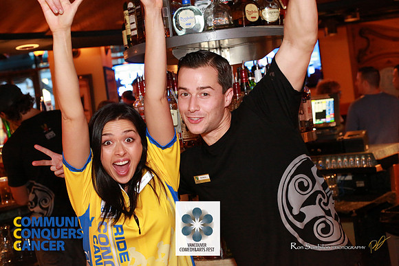 TEAM COMEDYFEST -2013 Ride 2 Conquer Cancer Multi Team Fundraiser  at Ceilis Irish Pub - Photos by Ron Sombilon-93