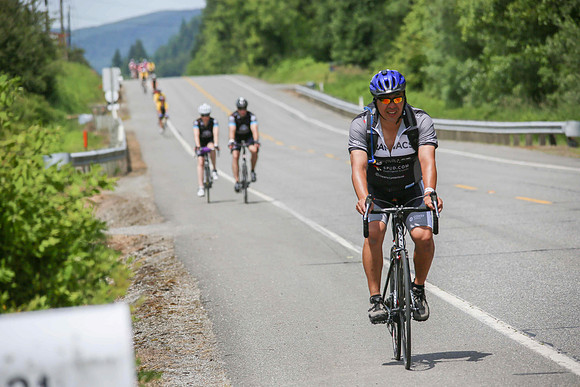 BRAINIACS  - Team en route –2013 RIDE TO CONQUER CANCER –BCCF – Ron Sombilon Photography-79