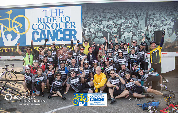 BRAINIACS  - Team en route –2013 RIDE TO CONQUER CANCER –BCCF – Ron Sombilon Photography-294-