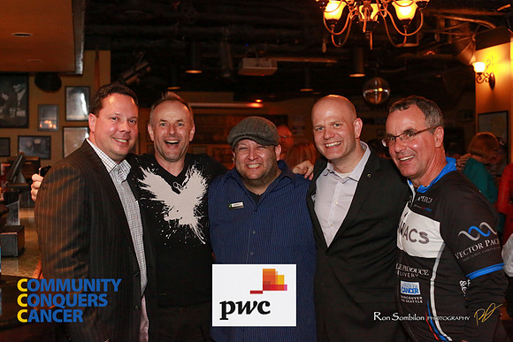 TEAM PWC  -2013 Ride 2 Conquer Cancer Multi Team Fundraiser  at Ceilis Irish Pub - Photos by Ron Sombilon-83