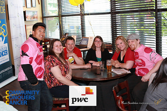 TEAM PWC  -2013 Ride 2 Conquer Cancer Multi Team Fundraiser  at Ceilis Irish Pub - Photos by Ron Sombilon-26