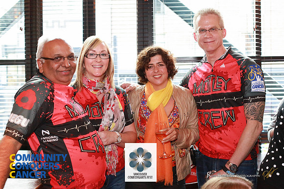 TEAM COMEDYFEST -2013 Ride 2 Conquer Cancer Multi Team Fundraiser  at Ceilis Irish Pub - Photos by Ron Sombilon-22