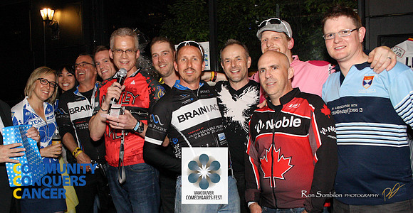 TEAM COMEDYFEST -2013 Ride 2 Conquer Cancer Multi Team Fundraiser  at Ceilis Irish Pub - Photos by Ron Sombilon-160