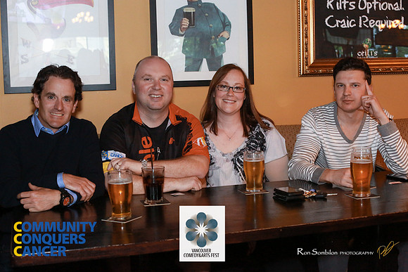 TEAM COMEDYFEST -2013 Ride 2 Conquer Cancer Multi Team Fundraiser  at Ceilis Irish Pub - Photos by Ron Sombilon-21