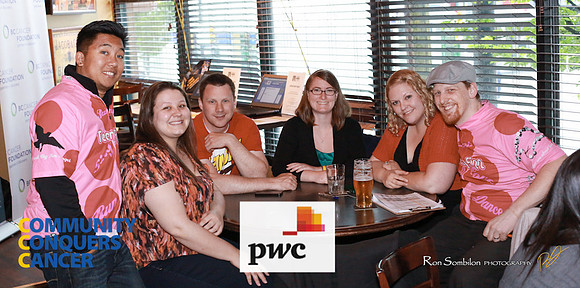 TEAM PWC  -2013 Ride 2 Conquer Cancer Multi Team Fundraiser  at Ceilis Irish Pub - Photos by Ron Sombilon-25