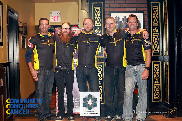 TEAM COMEDYFEST -2013 Ride 2 Conquer Cancer Multi Team Fundraiser  at Ceilis Irish Pub - Photos by Ron Sombilon-92