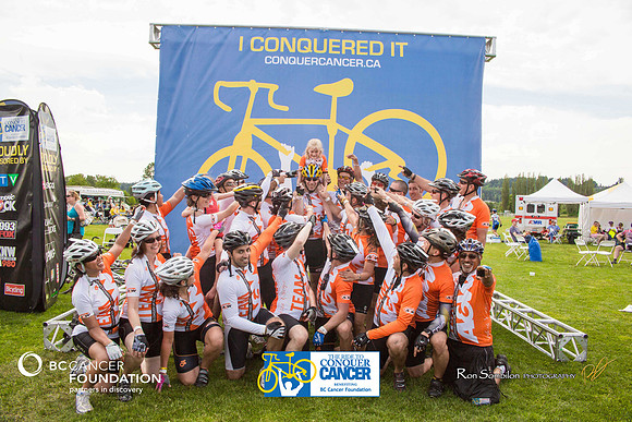 Team A and W - 2013 RIDE TO CONQUER CANCER –BC CANCER FOUNDATION – Ron Sombilon Photography_-35-