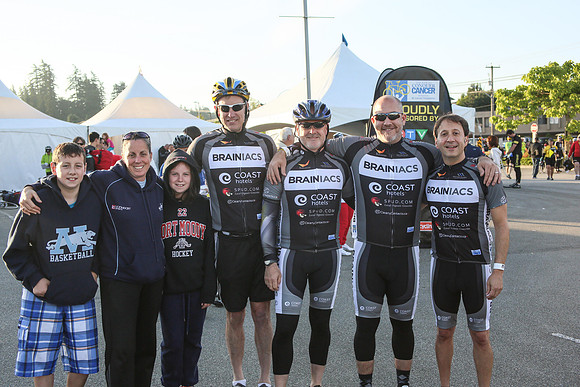 BRAINIACS  - Team en route –2013 RIDE TO CONQUER CANCER –BCCF – Ron Sombilon Photography-286