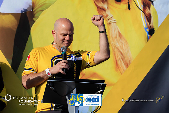 OPENING CEREMONIES – SPEECH DOUG NELSON – 2013 RIDE TO CONQUER CANCER –BCCF – Ron Sombilon Photography-18-