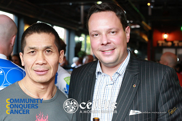CEILIS - A MODERN IRISH PUB -2013 Ride 2 Conquer Cancer Multi Team Fundraiser  at Ceilis Irish Pub - Photos by Ron Sombilon-51