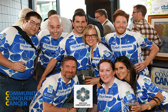 TEAM COMEDYFEST -2013 Ride 2 Conquer Cancer Multi Team Fundraiser  at Ceilis Irish Pub - Photos by Ron Sombilon-55