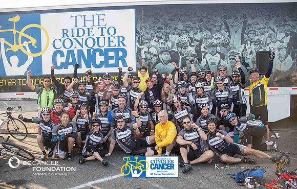 BRAINIACS  - Team en route –2013 RIDE TO CONQUER CANCER –BCCF – Ron Sombilon Photography-6-WEB