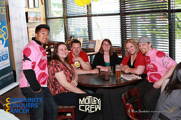 MOTLEY CREW -2013 Ride 2 Conquer Cancer Multi Team Fundraiser  at Ceilis Irish Pub - Photos by Ron Sombilon-26
