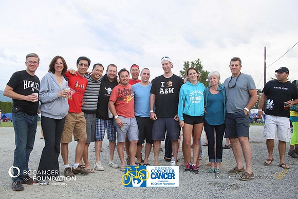 Team A and W –2013 RIDE TO CONQUER CANCER –BC CANCER FOUNDATION – Ron Sombilon Photography_-2-WEB