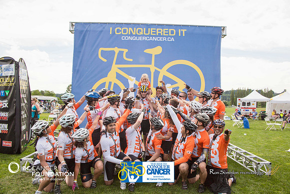 Team A and W –2013 RIDE TO CONQUER CANCER –BC CANCER FOUNDATION – Ron Sombilon Photography_-33-