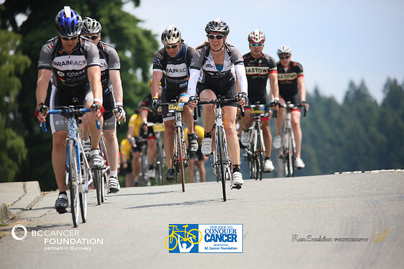 BRAINIACS  - Team en route –2013 RIDE TO CONQUER CANCER –BCCF – Ron Sombilon Photography-296-