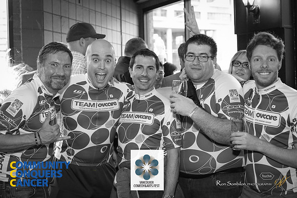 TEAM COMEDYFEST -2013 Ride 2 Conquer Cancer Multi Team Fundraiser  at Ceilis Irish Pub - Photos by Ron Sombilon-52