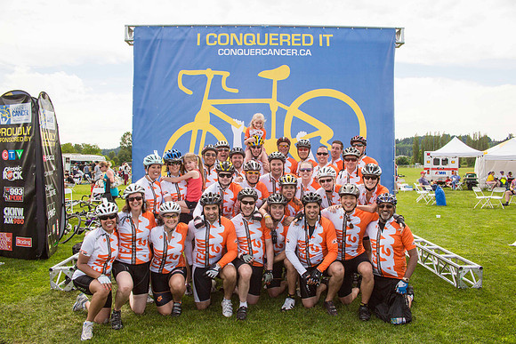 Team A and W - 2013 RIDE TO CONQUER CANCER –BC CANCER FOUNDATION – Ron Sombilon Photography_-26