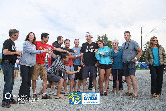 Team A and W –2013 RIDE TO CONQUER CANCER –BC CANCER FOUNDATION – Ron Sombilon Photography_-7-