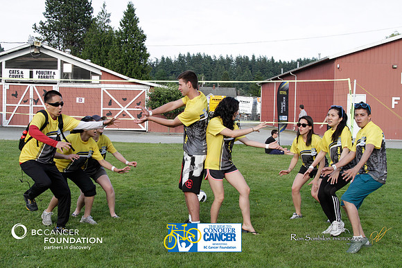 CAMP – CREW VOLUNTEERS –2013 RIDE TO CONQUER CANCER –BCCF – Ron Sombilon Photography Team-