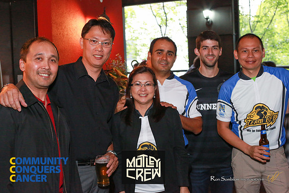 MOTLEY CREW -2013 Ride 2 Conquer Cancer Multi Team Fundraiser  at Ceilis Irish Pub - Photos by Ron Sombilon-64