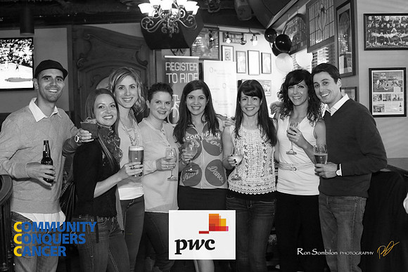 TEAM PWC  -2013 Ride 2 Conquer Cancer Multi Team Fundraiser  at Ceilis Irish Pub - Photos by Ron Sombilon-17
