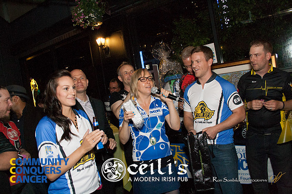 CEILIS - A MODERN IRISH PUB -2013 Ride 2 Conquer Cancer Multi Team Fundraiser  at Ceilis Irish Pub - Photos by Ron Sombilon-154