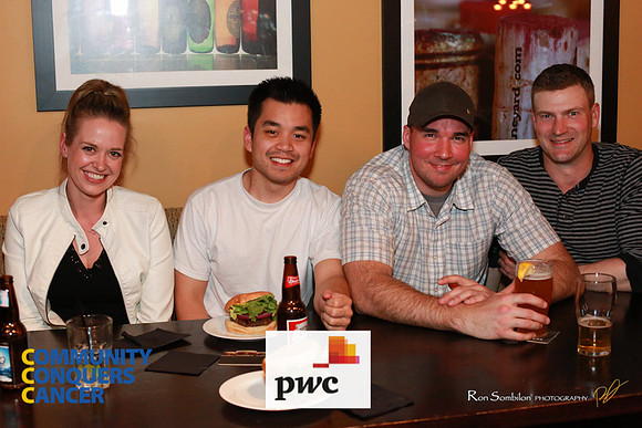 TEAM PWC  -2013 Ride 2 Conquer Cancer Multi Team Fundraiser  at Ceilis Irish Pub - Photos by Ron Sombilon-70