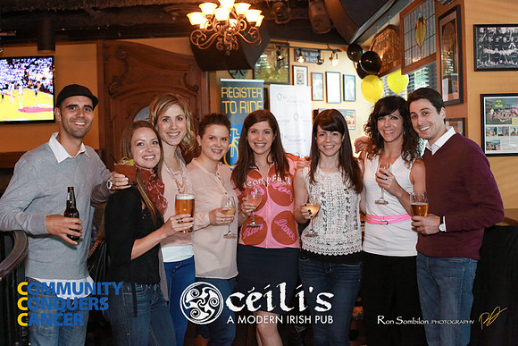 CEILIS - A MODERN IRISH PUB -2013 Ride 2 Conquer Cancer Multi Team Fundraiser  at Ceilis Irish Pub - Photos by Ron Sombilon-19
