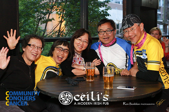 CEILIS - A MODERN IRISH PUB -2013 Ride 2 Conquer Cancer Multi Team Fundraiser  at Ceilis Irish Pub - Photos by Ron Sombilon-95