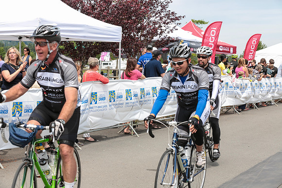 BRAINIACS - Finish Line –2013 RIDE TO CONQUER CANCER –BCCF – Ron Sombilon Photography-38