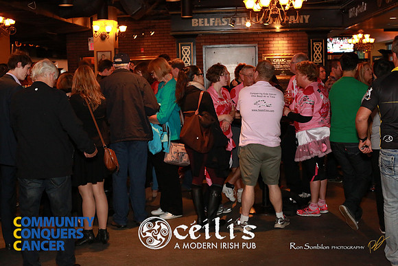 CEILIS - A MODERN IRISH PUB -2013 Ride 2 Conquer Cancer Multi Team Fundraiser  at Ceilis Irish Pub - Photos by Ron Sombilon-65