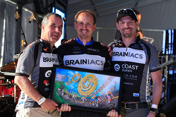 BRAINIACS  - Team en route –2013 RIDE TO CONQUER CANCER –BCCF – Ron Sombilon Photography-183