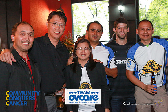 TEAM OVCARE -2013 Ride 2 Conquer Cancer Multi Team Fundraiser  at Ceilis Irish Pub - Photos by Ron Sombilon-64