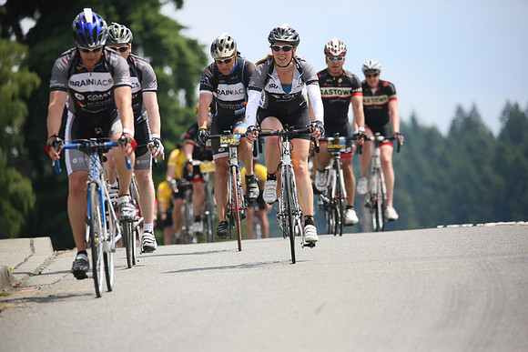 BRAINIACS  - Team en route –2013 RIDE TO CONQUER CANCER –BCCF – Ron Sombilon Photography-296