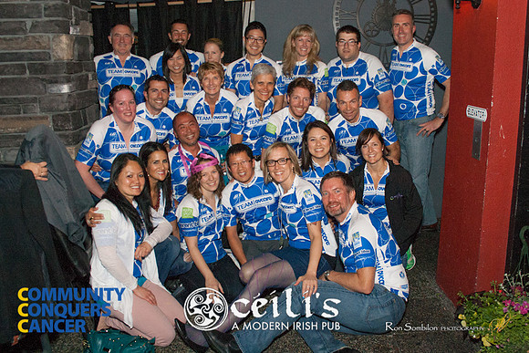 CEILIS - A MODERN IRISH PUB -2013 Ride 2 Conquer Cancer Multi Team Fundraiser  at Ceilis Irish Pub - Photos by Ron Sombilon-142